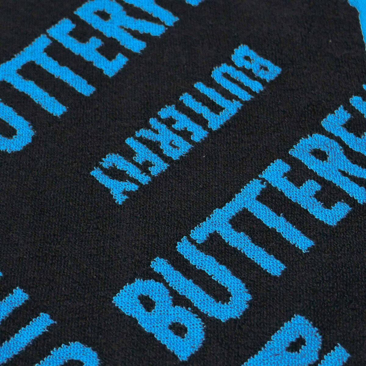 Butterfly Ramic Sports Towel - Black - Close-Up